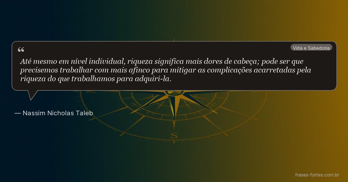Frase de Nassim Nicholas Taleb