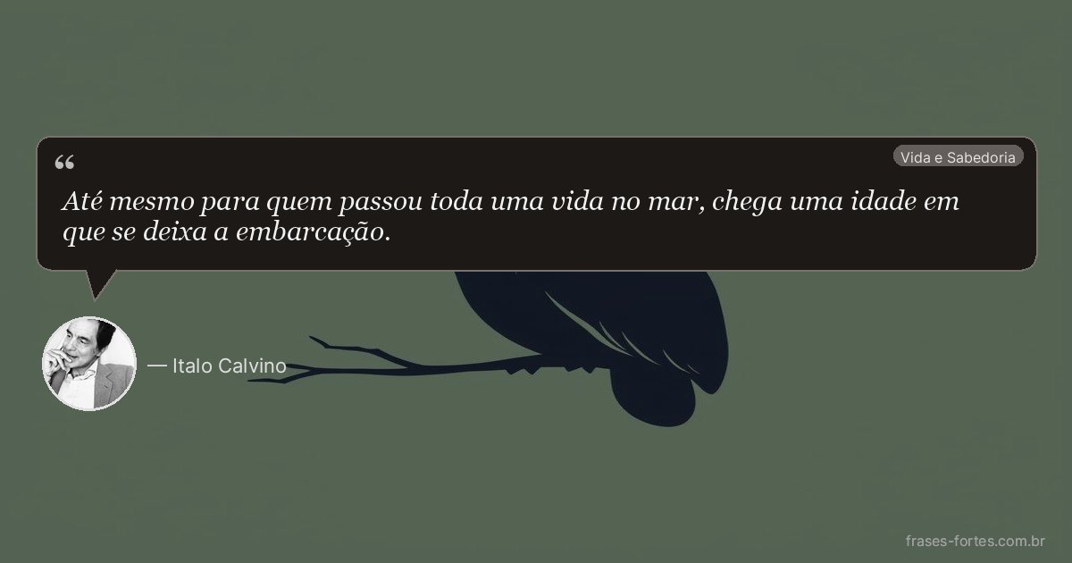 Frase de Italo Calvino