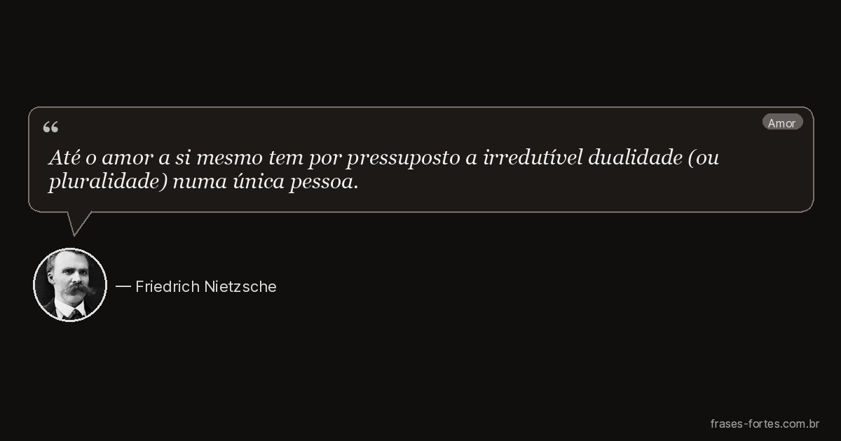 Frase de Friedrich Nietzsche