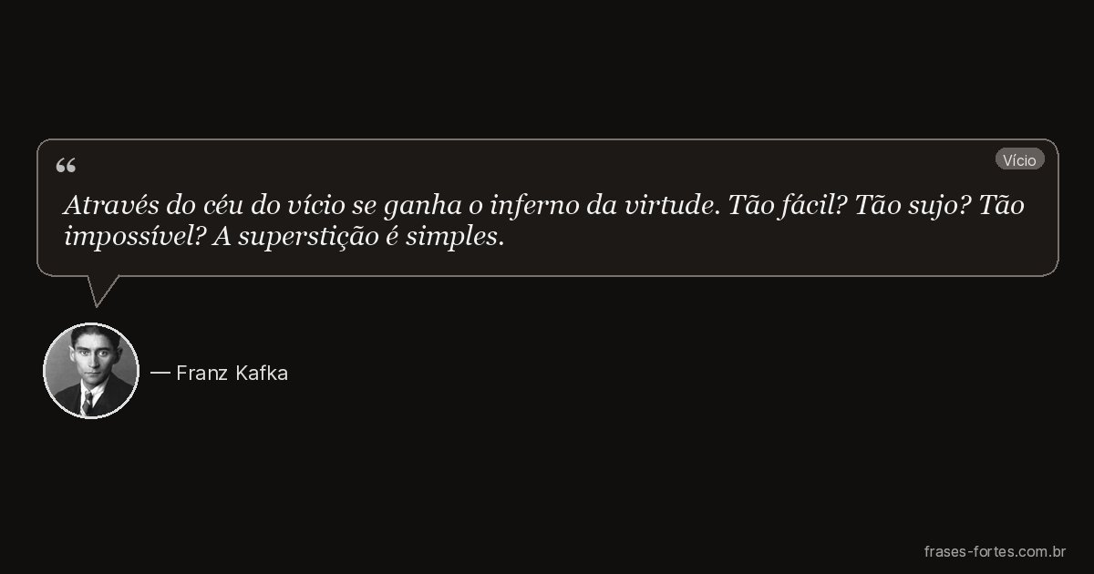 Frase de Franz Kafka