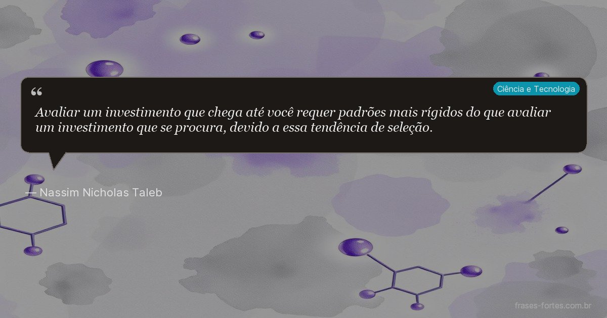 Frase de Nassim Nicholas Taleb