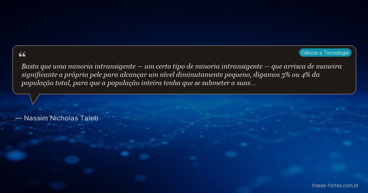 Frase de Nassim Nicholas Taleb