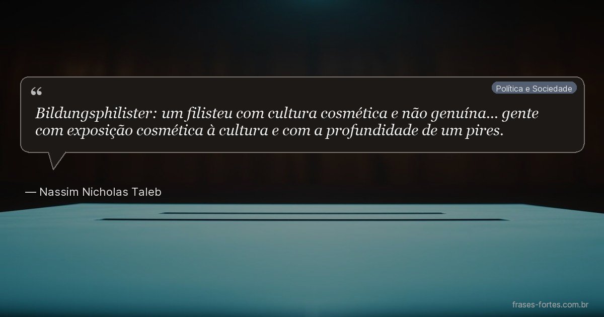 Frase de Nassim Nicholas Taleb