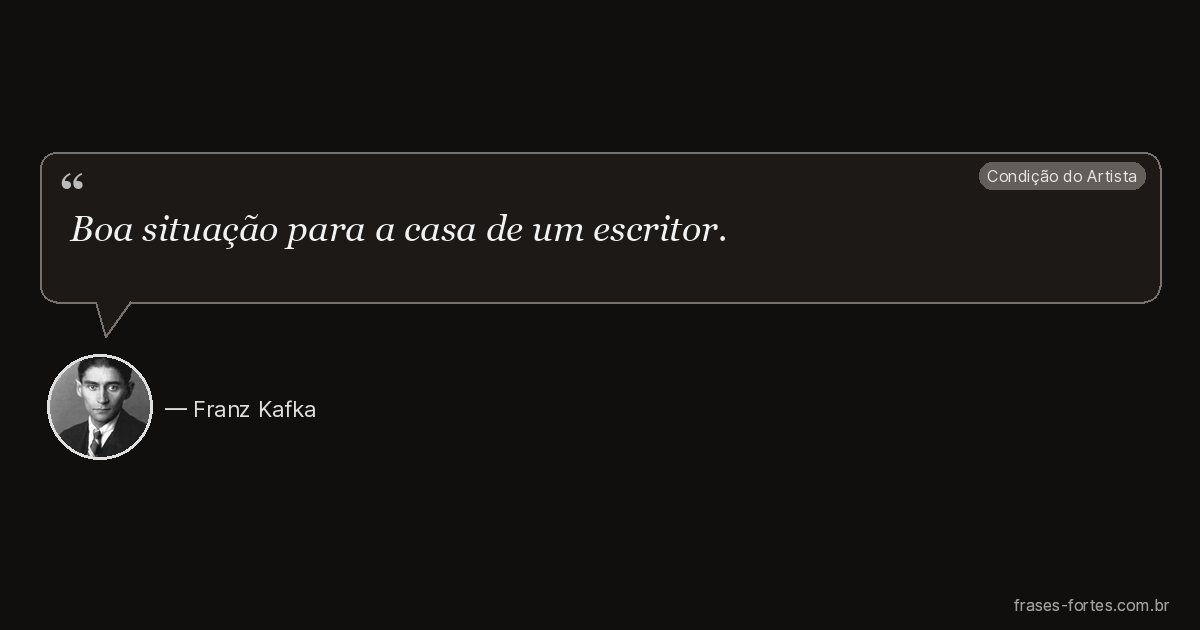 Frase de Franz Kafka