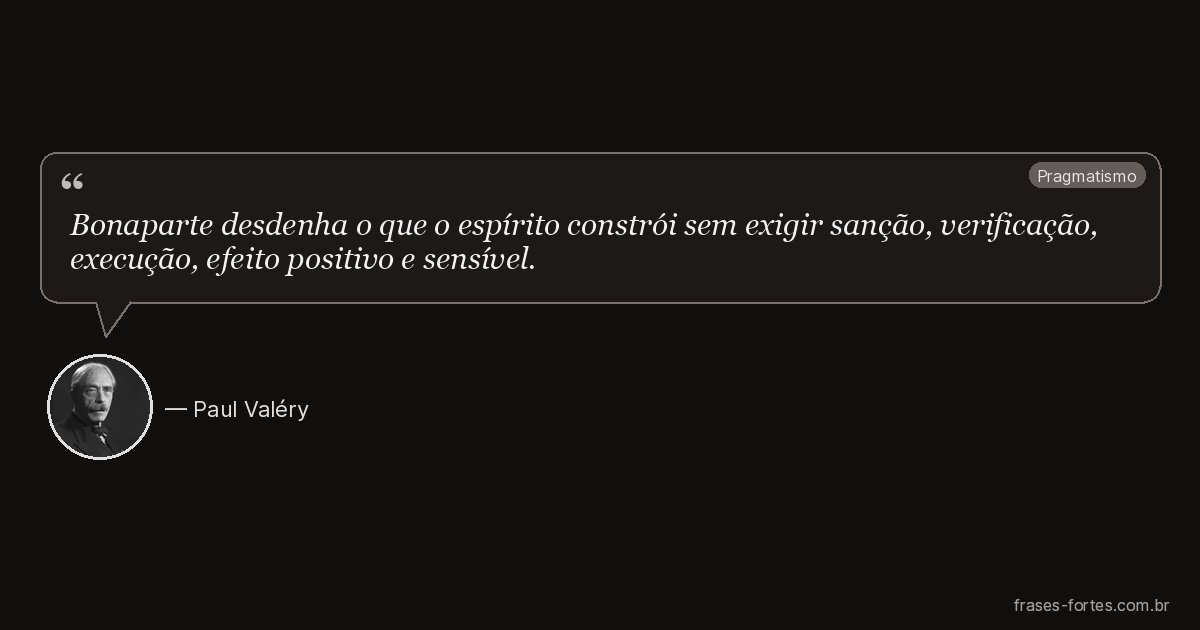 Frase de Paul Valéry
