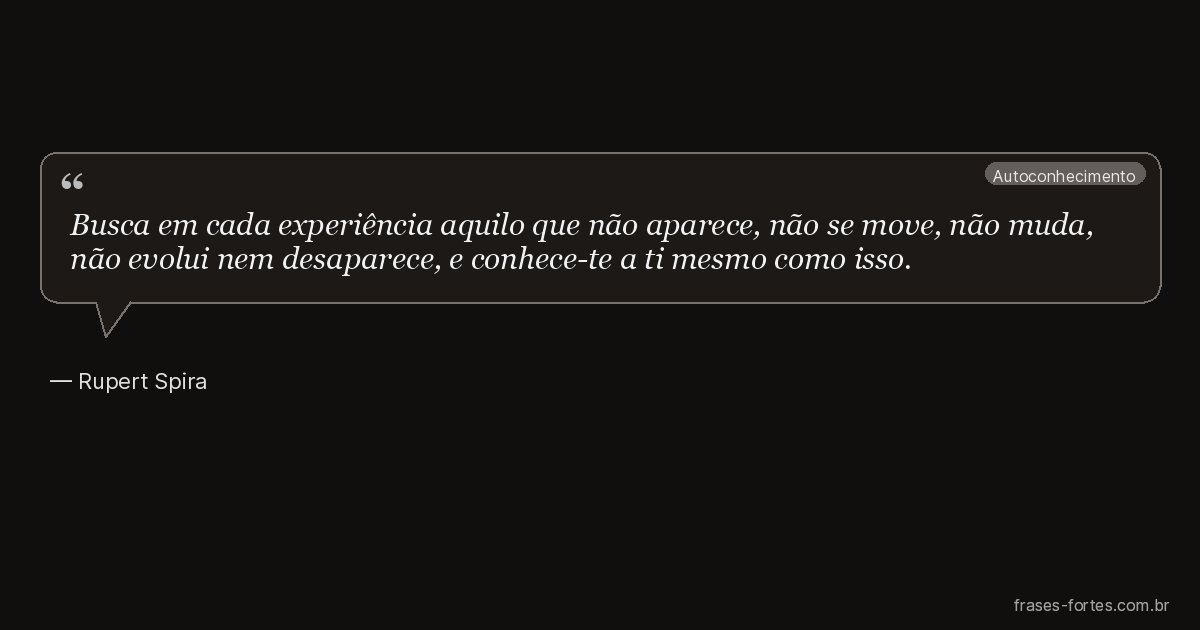 Frase de Rupert Spira