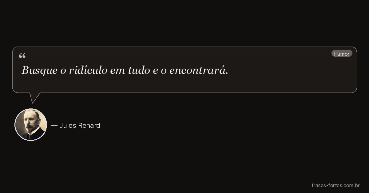 Frase de Jules Renard