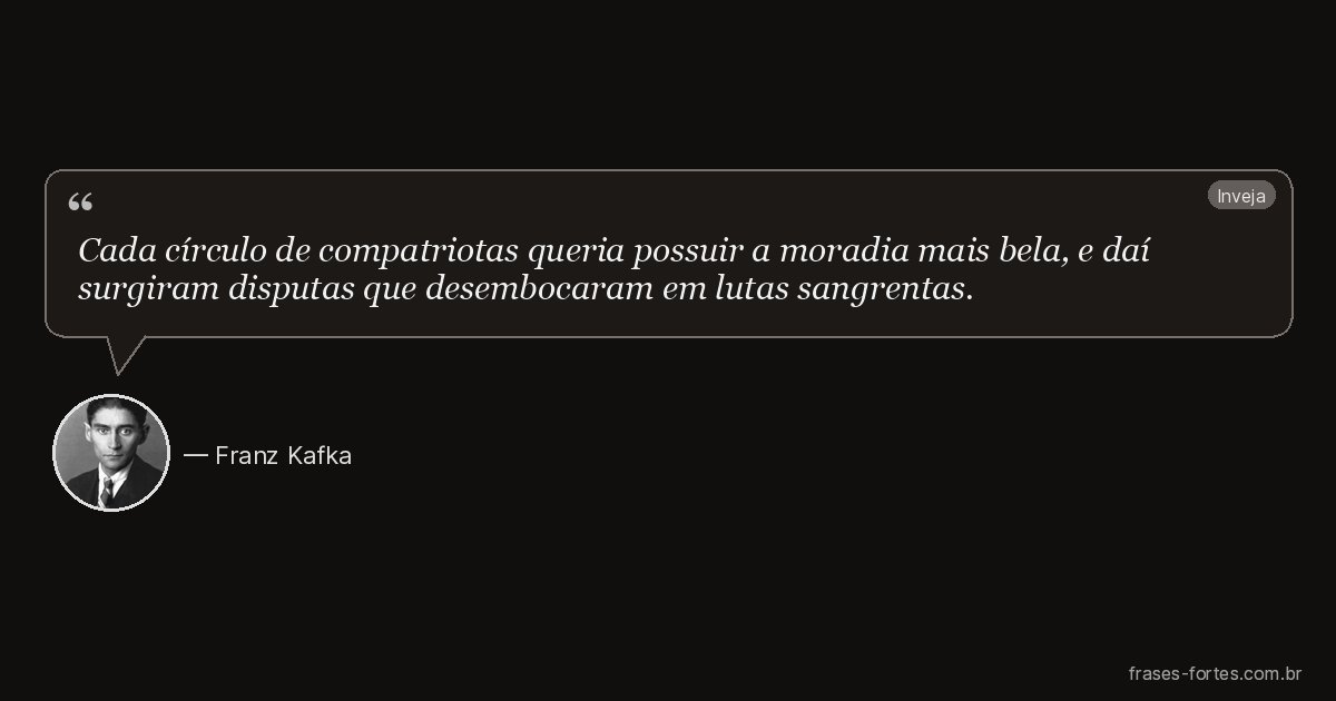 Frase de Franz Kafka