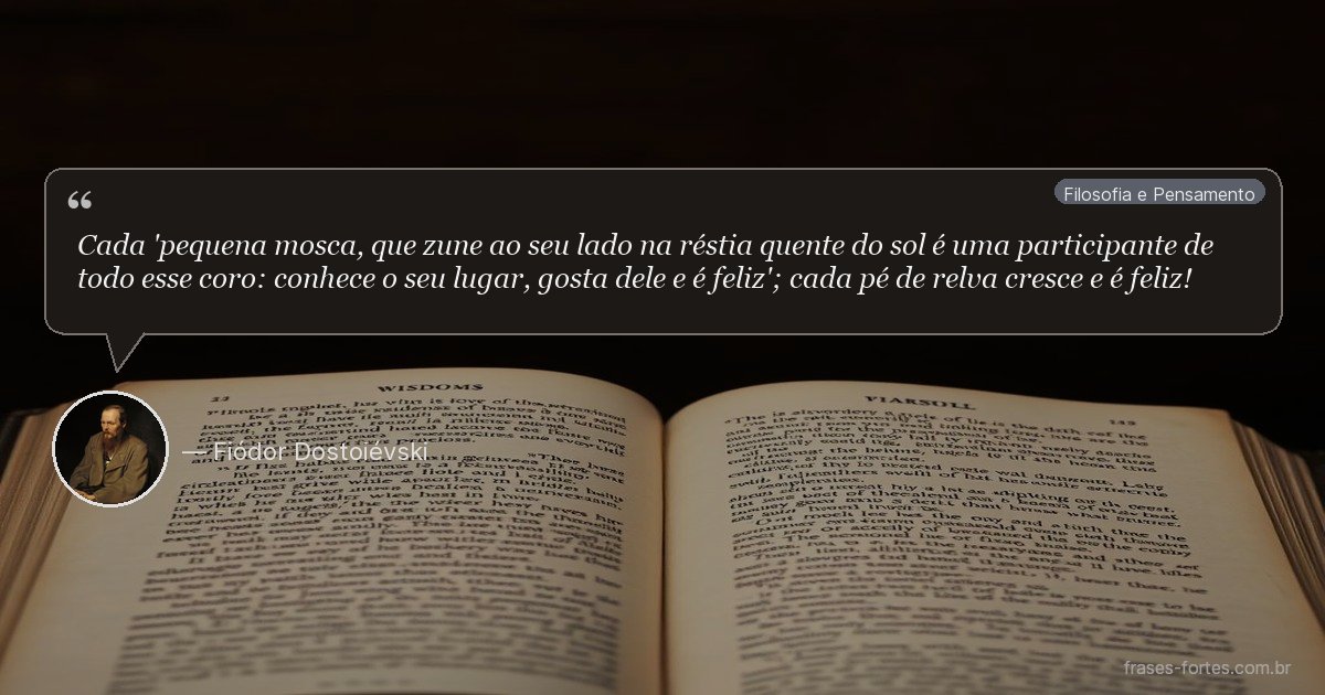 Frase de Fiódor Dostoiévski