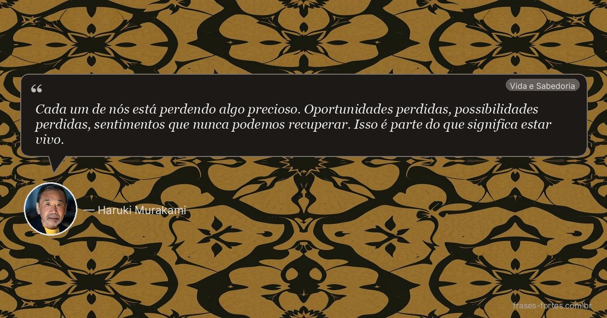 Frase de Haruki Murakami