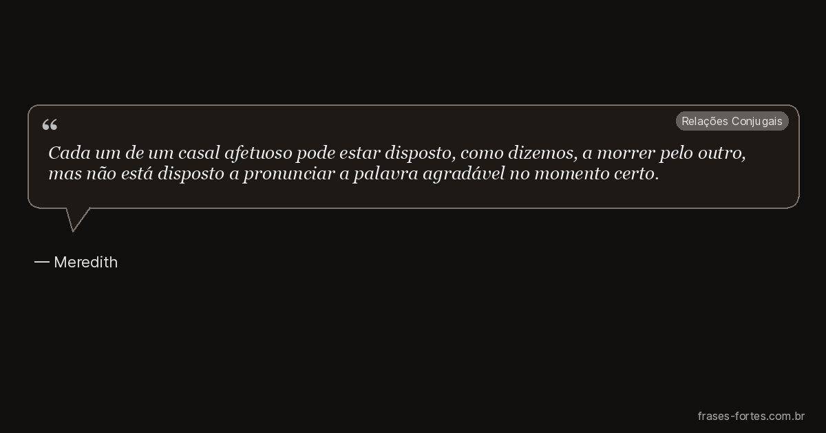 Frase de Meredith