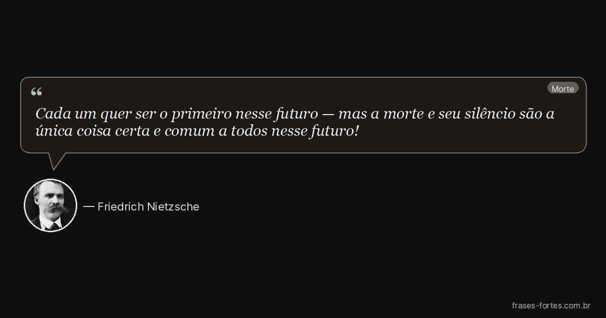 Frase de Friedrich Nietzsche