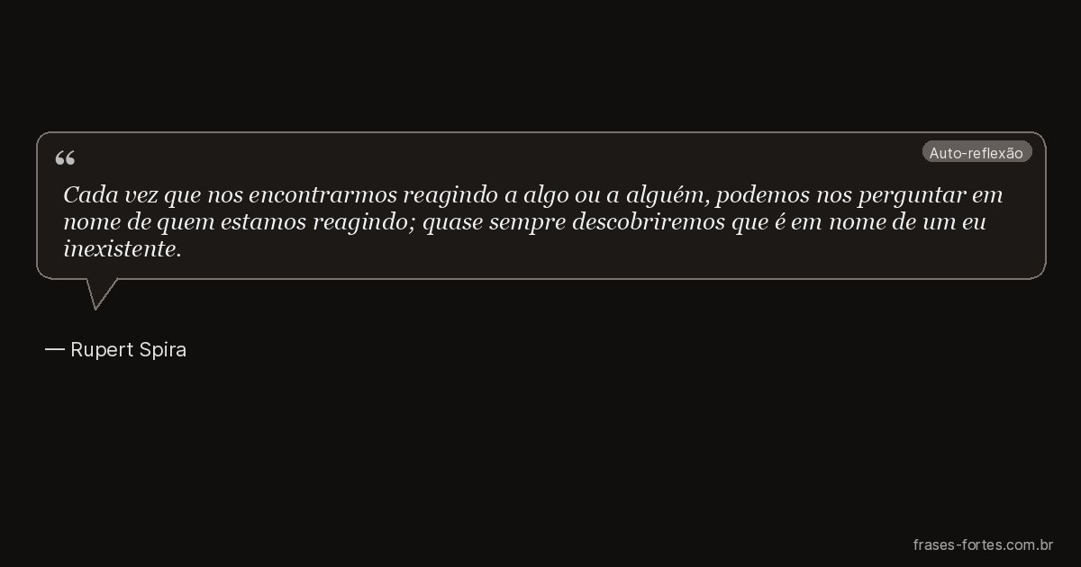 Frase de Rupert Spira