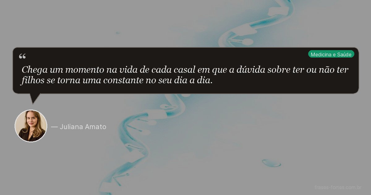 Frase de Juliana Amato