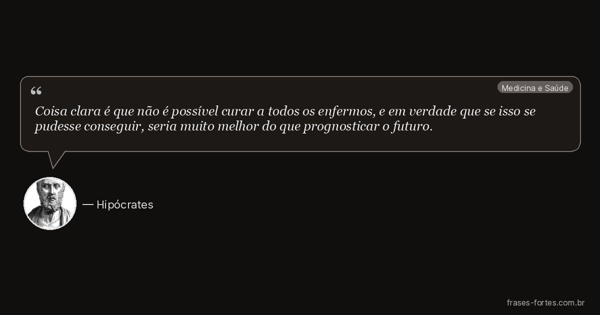 Frase de Hipócrates