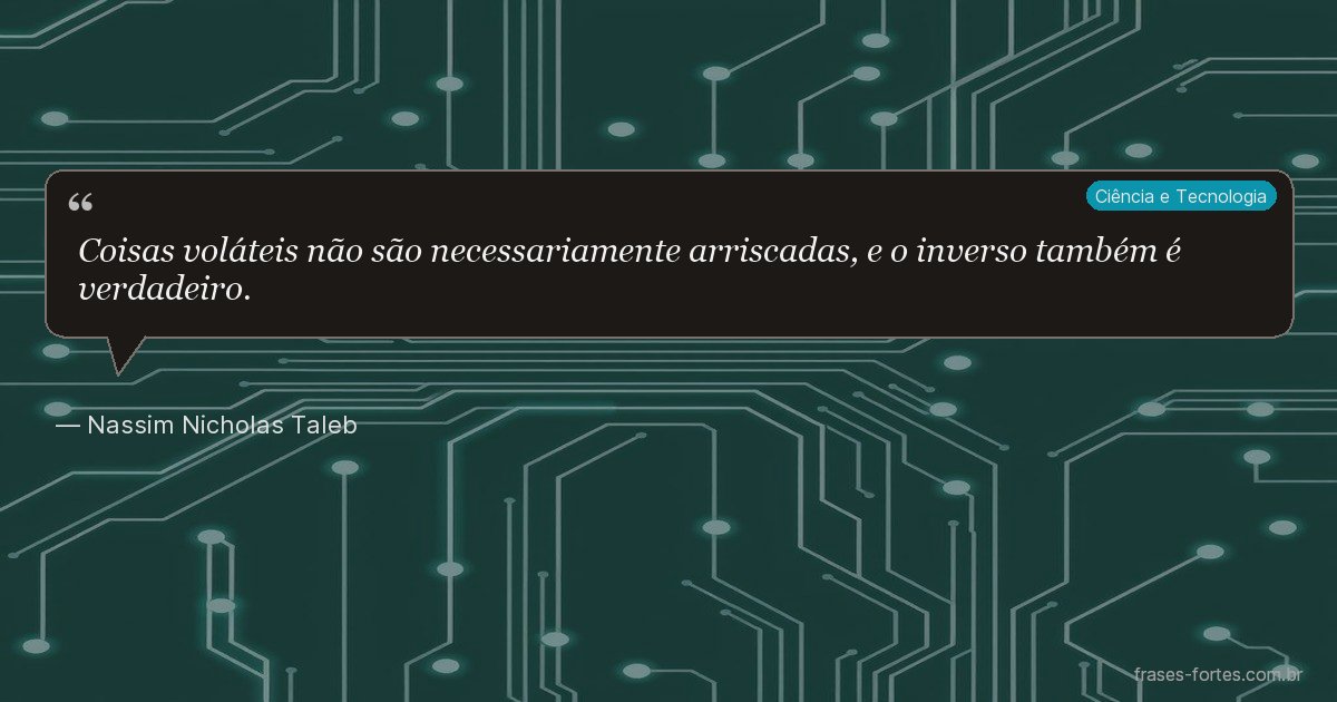 Frase de Nassim Nicholas Taleb
