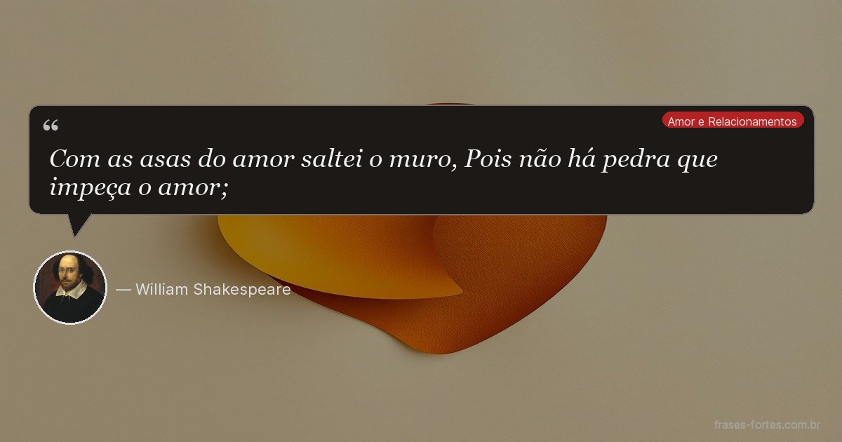 Frase de William Shakespeare