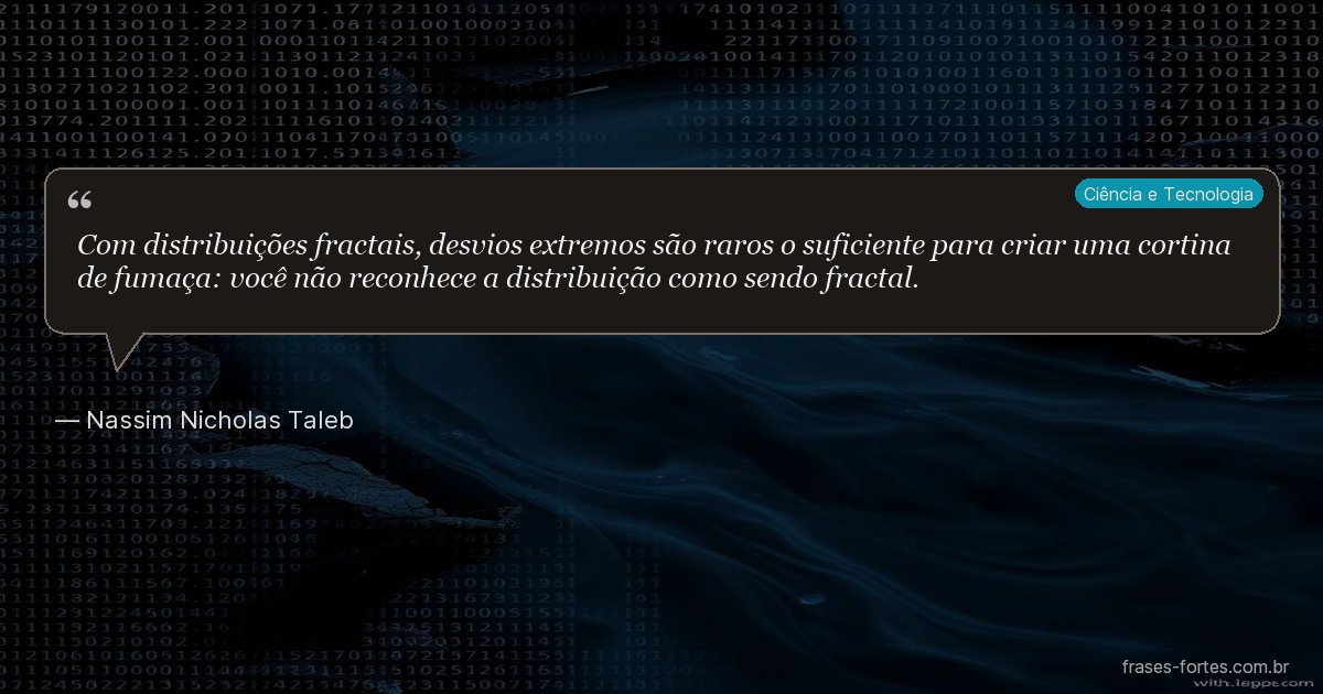 Frase de Nassim Nicholas Taleb