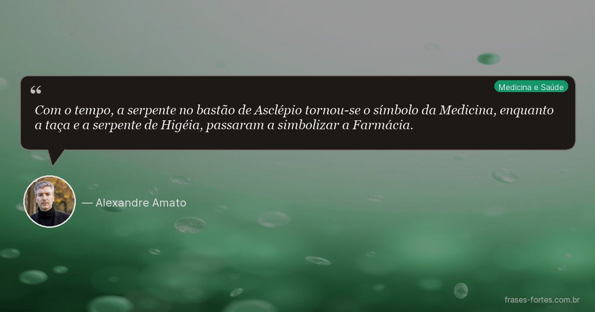 Frase de Alexandre Amato