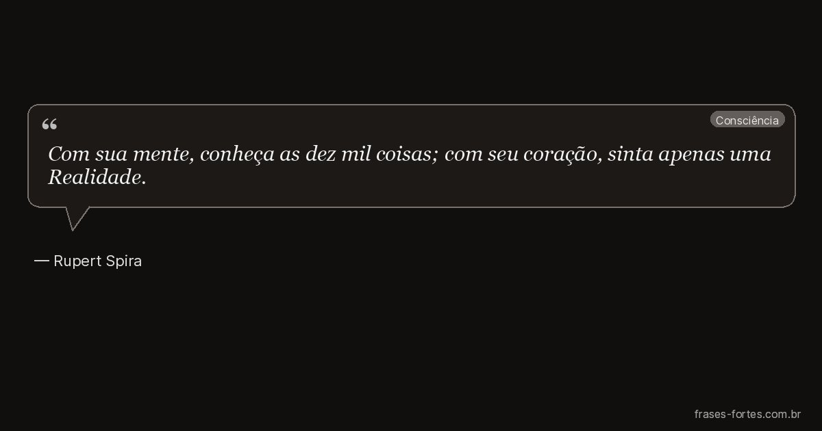 Frase de Rupert Spira