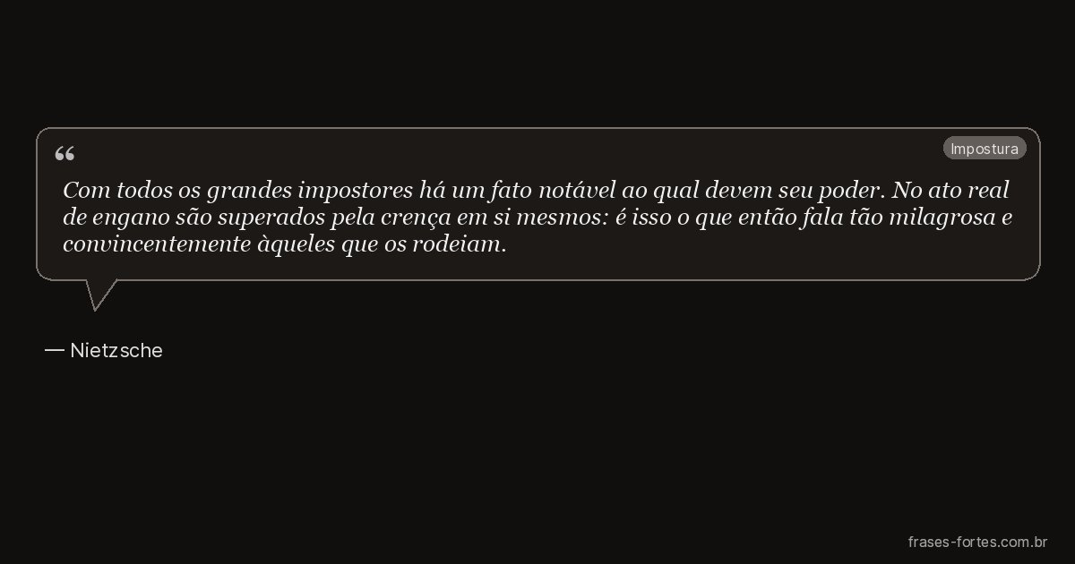 Frase de Nietzsche