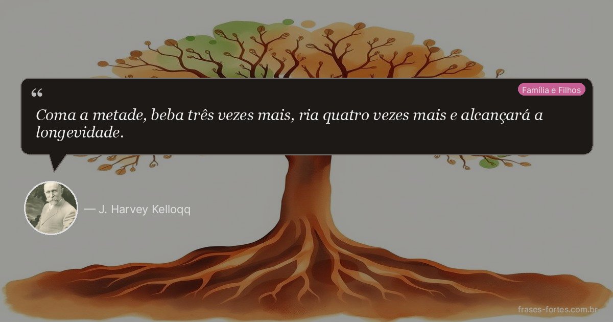 Frase de J. Harvey Kelloqq