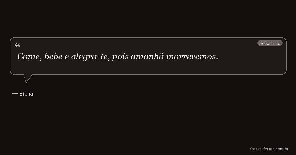 Frase de Bíblia