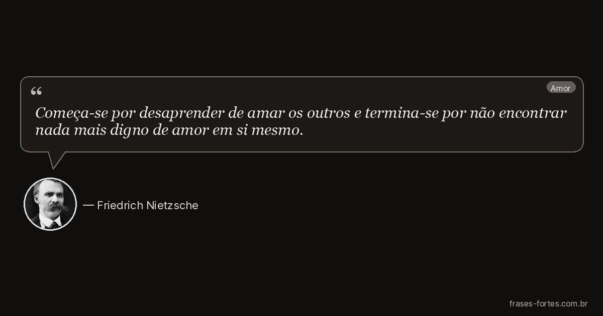 Frase de Friedrich Nietzsche