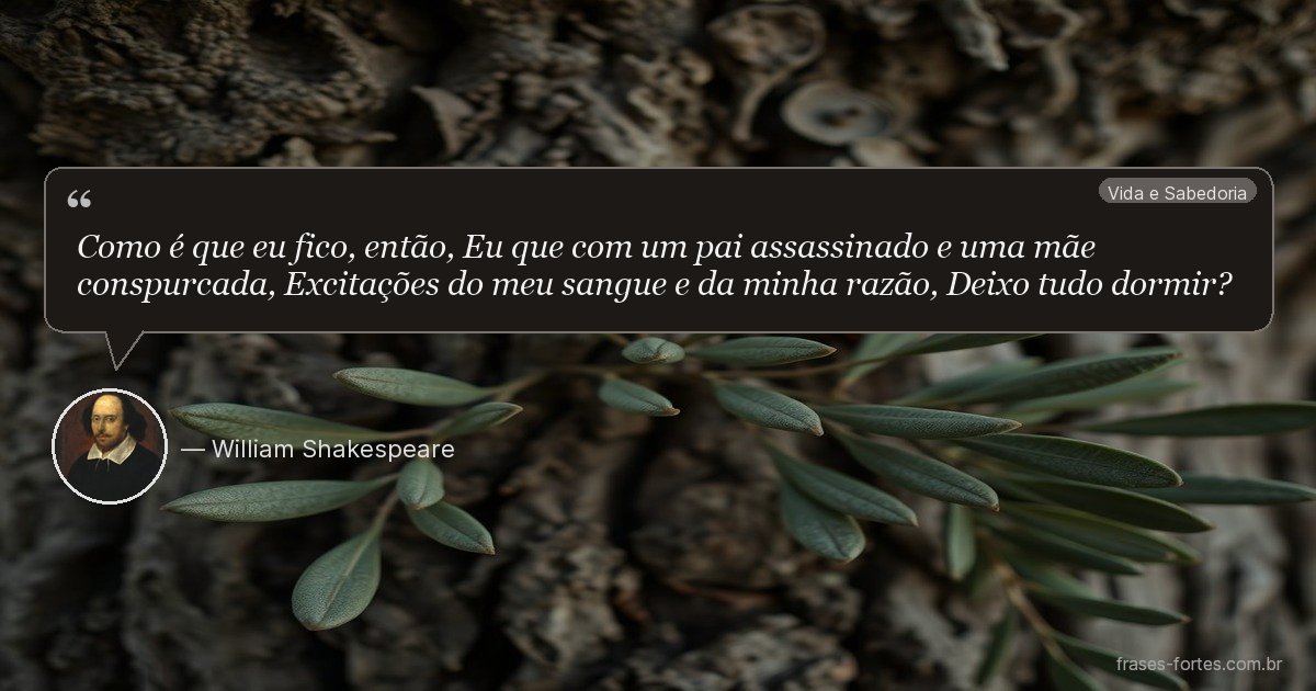 Frase de William Shakespeare