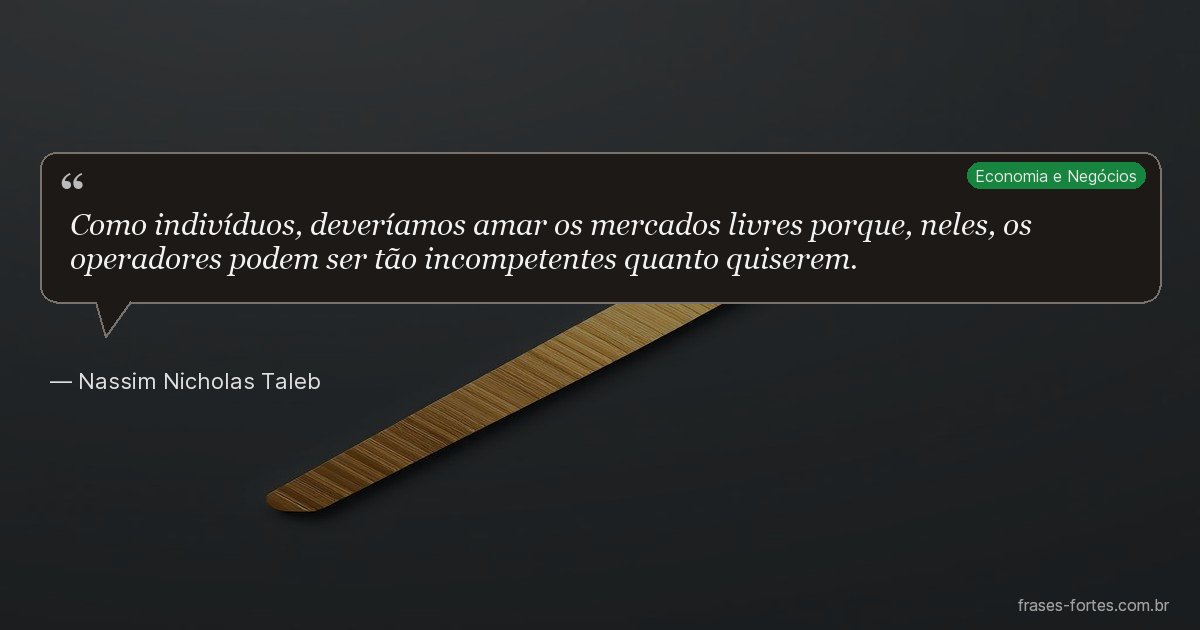 Frase de Nassim Nicholas Taleb
