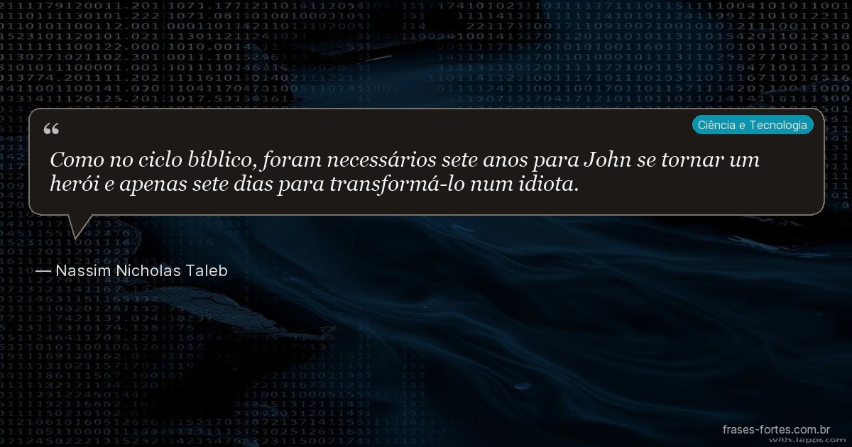 Frase de Nassim Nicholas Taleb