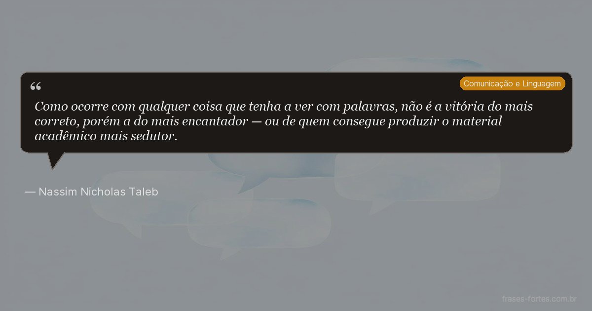 Frase de Nassim Nicholas Taleb