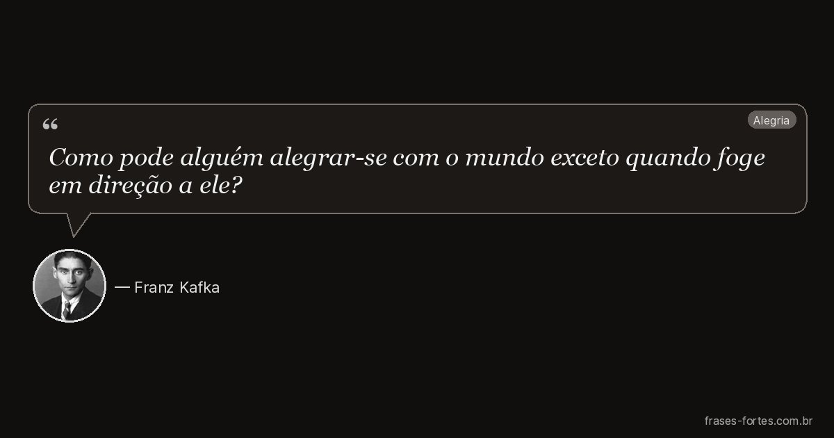 Frase de Franz Kafka
