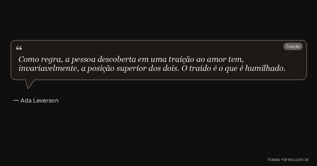 Frase de Ada Leverson