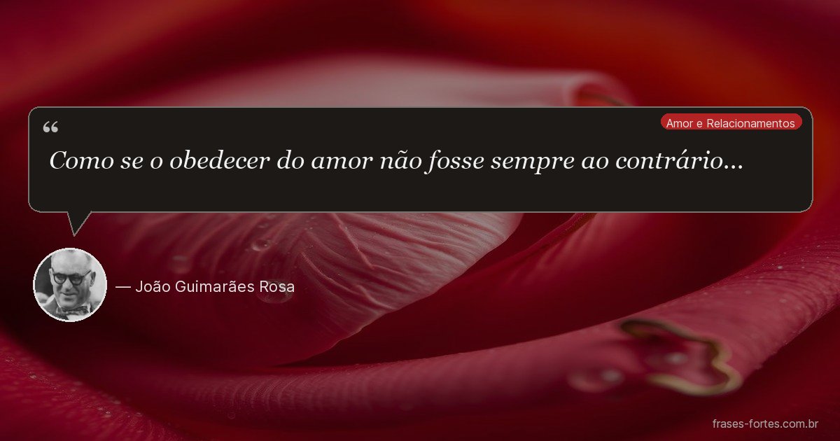 Frase de João Guimarães Rosa