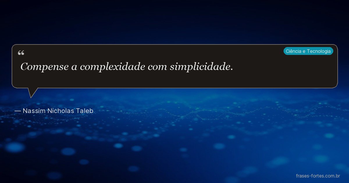 Frase de Nassim Nicholas Taleb