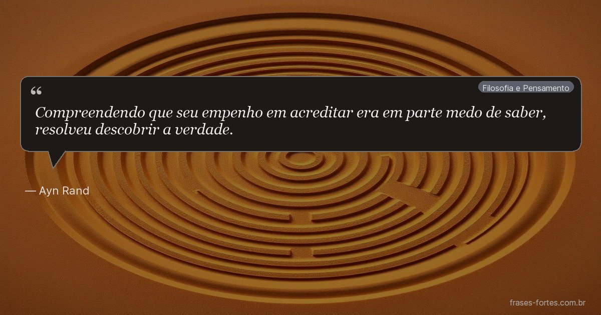 Frase de Ayn Rand