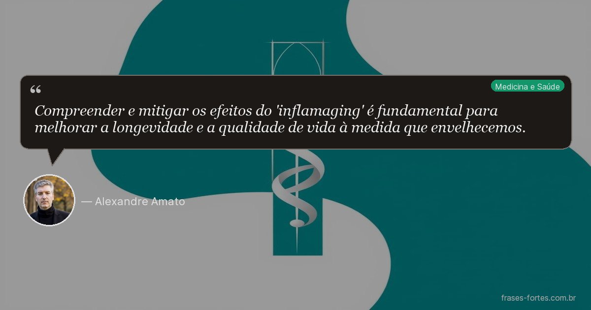 Frase de Alexandre Amato