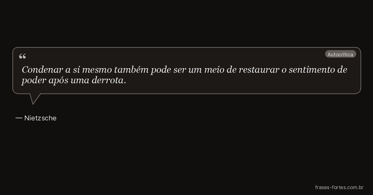 Frase de Nietzsche