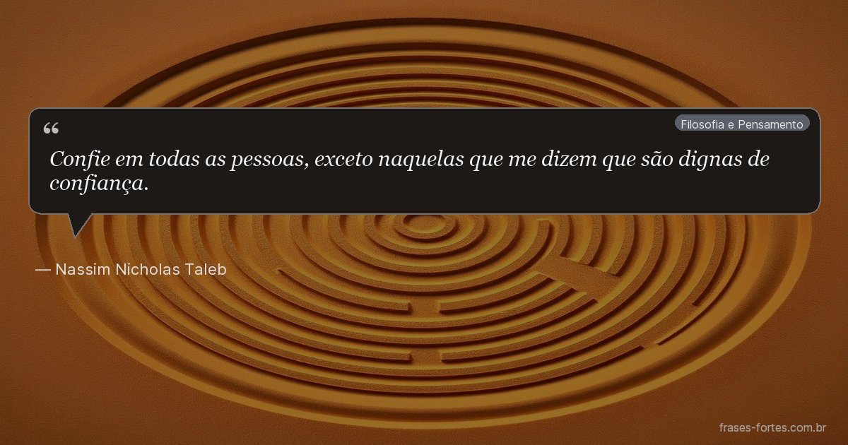 Frase de Nassim Nicholas Taleb