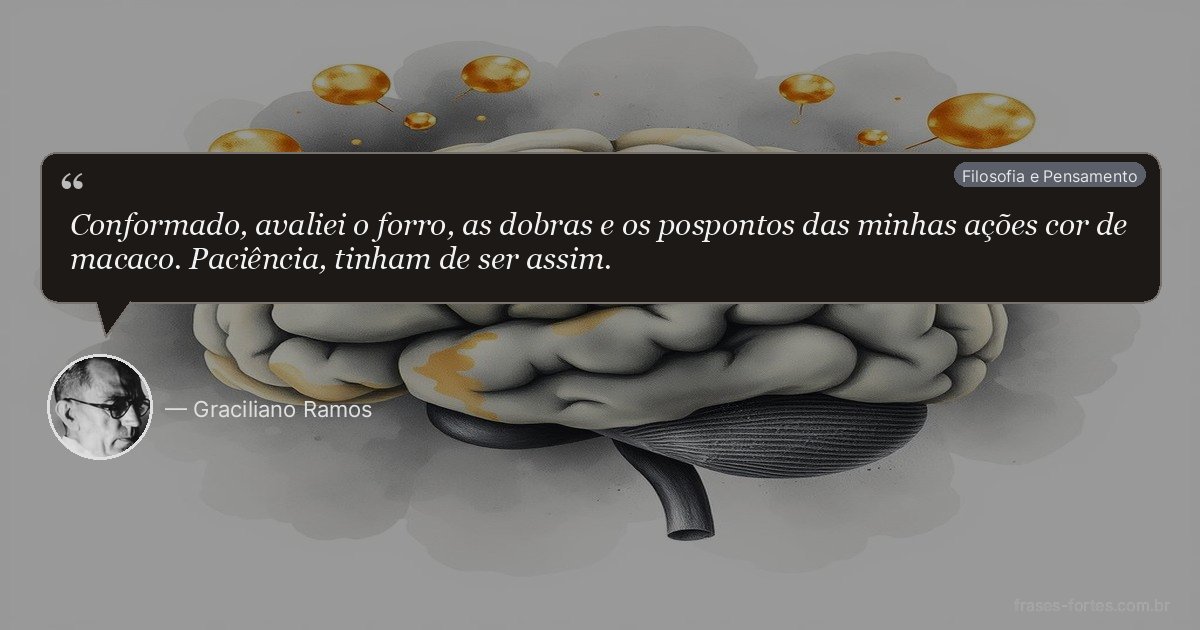 Frase de Graciliano Ramos