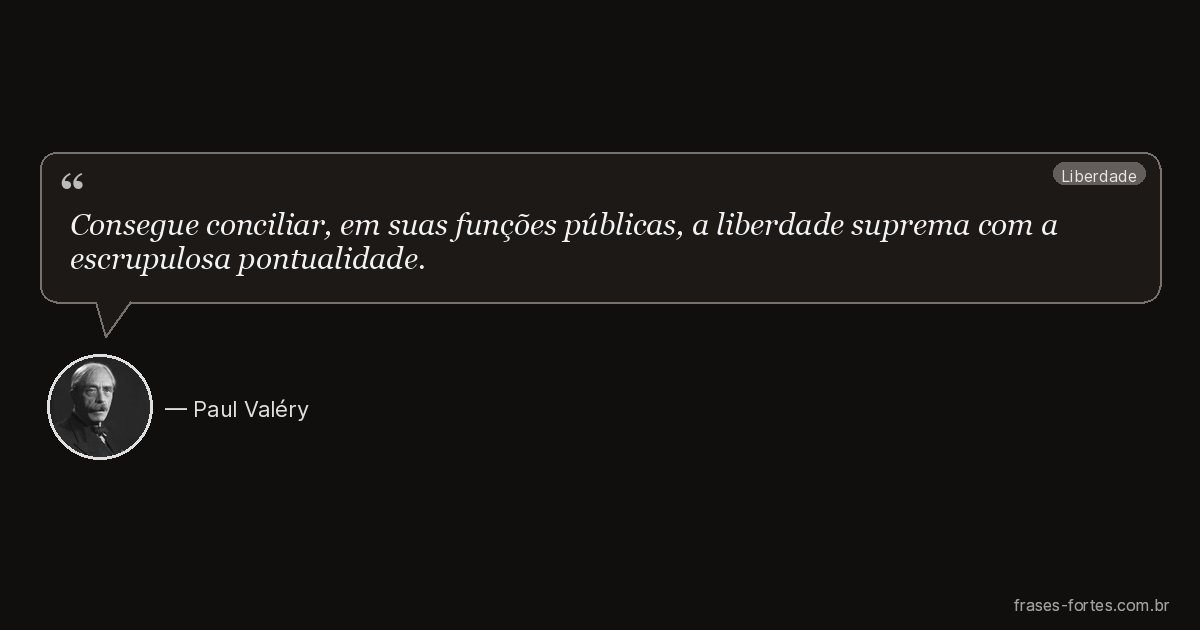 Frase de Paul Valéry