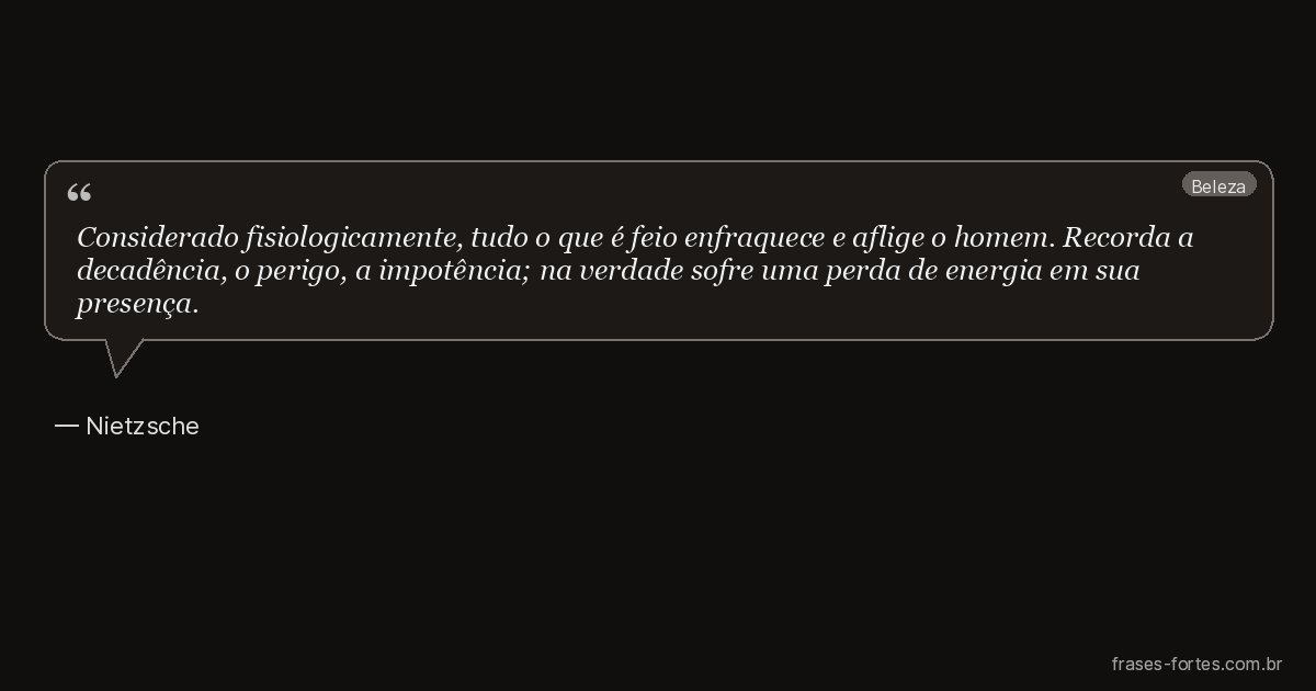 Frase de Nietzsche