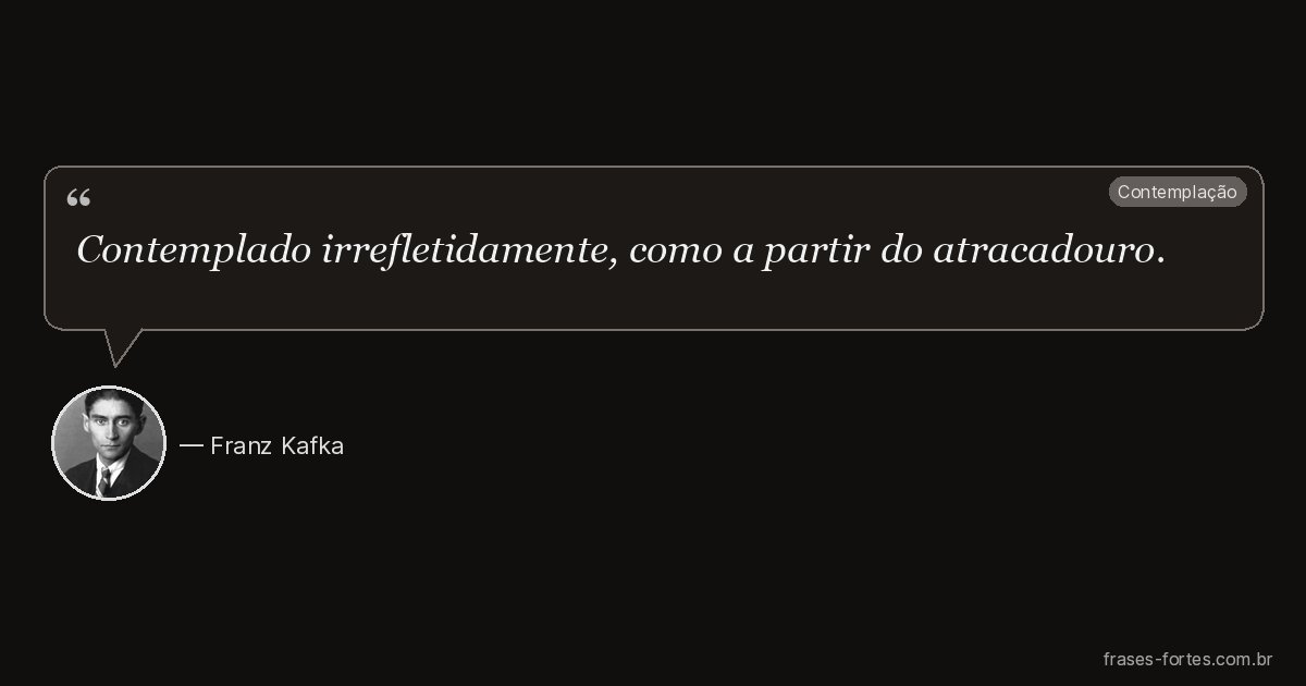 Frase de Franz Kafka