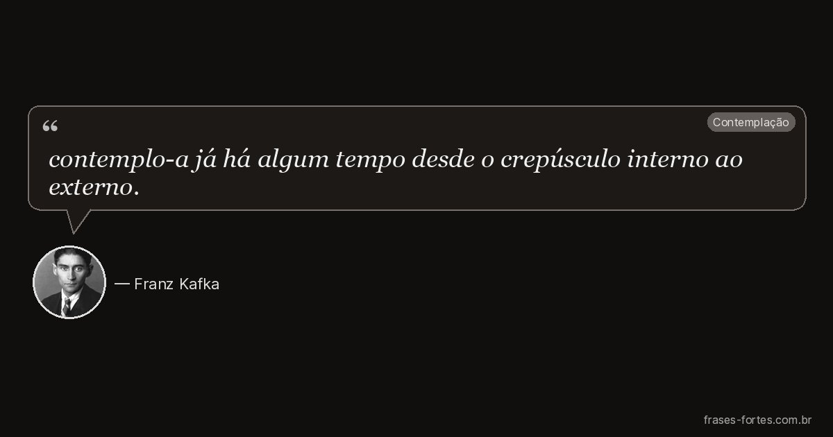 Frase de Franz Kafka