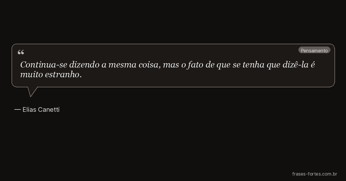 Frase de Elias Canetti