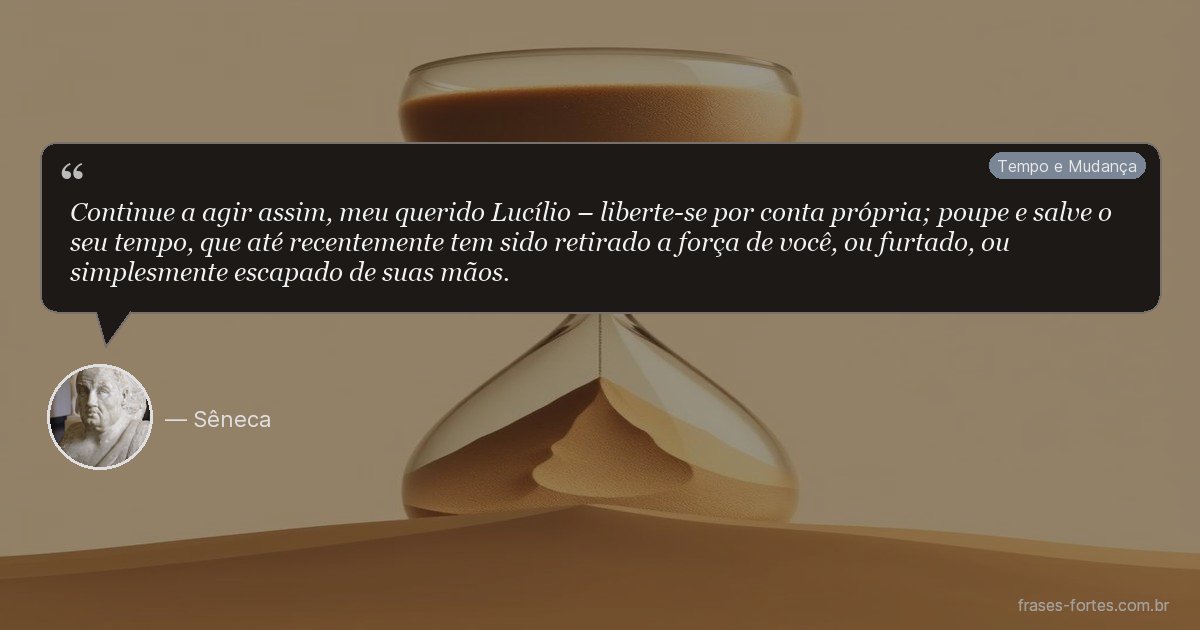 Frase de Sêneca