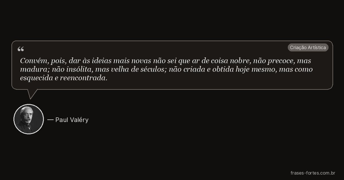 Frase de Paul Valéry