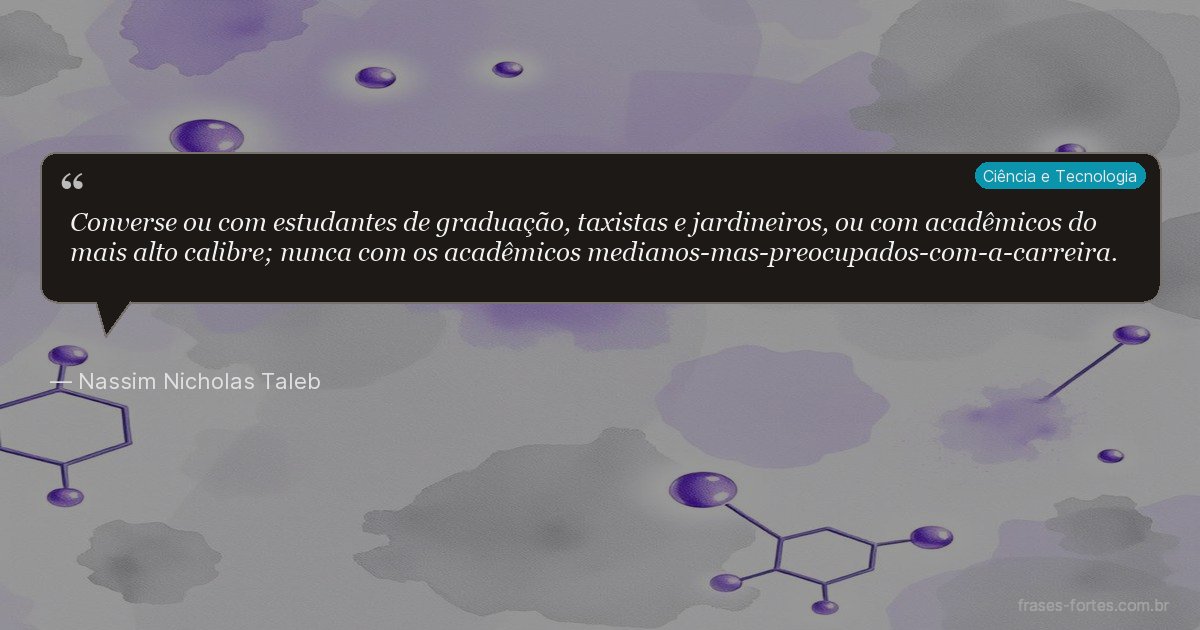Frase de Nassim Nicholas Taleb