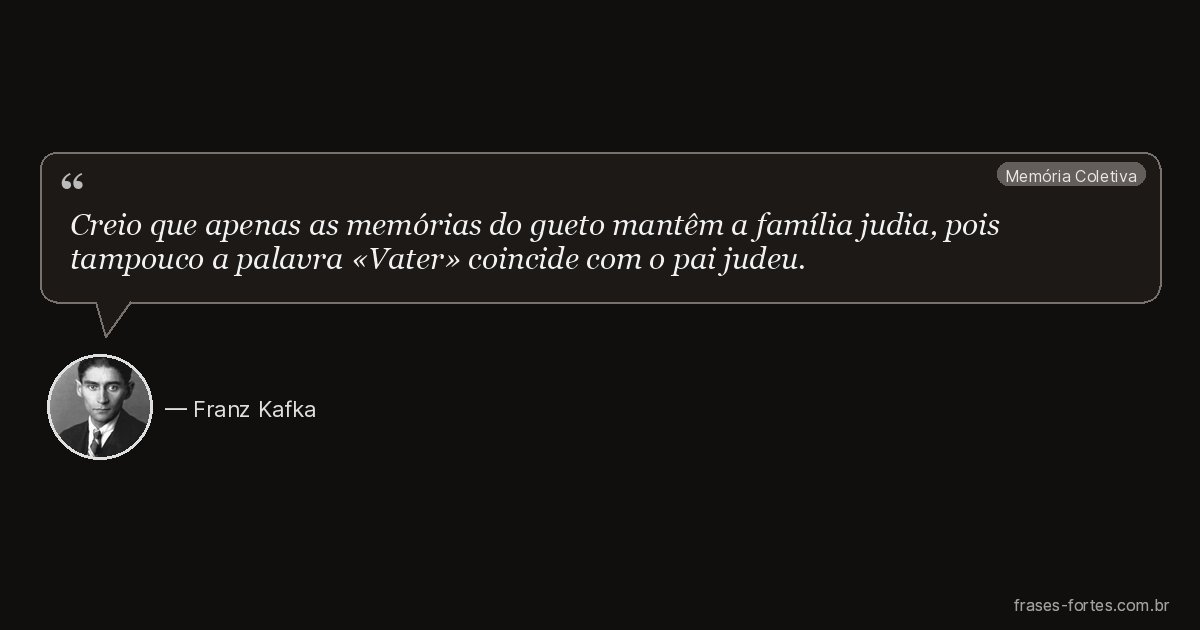 Frase de Franz Kafka